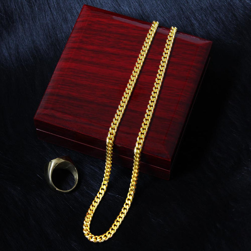 I Choose You Cuban Link Chain Necklace for Husband
