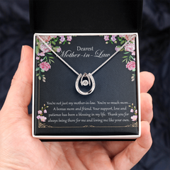 Lucky in Love Necklace for Mother-in-Law