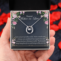 Lucky in Love Necklace for Mother-in-Law