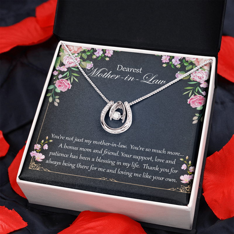 Lucky in Love Necklace for Mother-in-Law