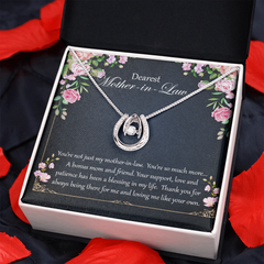Lucky in Love Necklace for Mother-in-Law