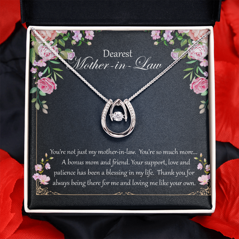 Lucky in Love Necklace for Mother-in-Law