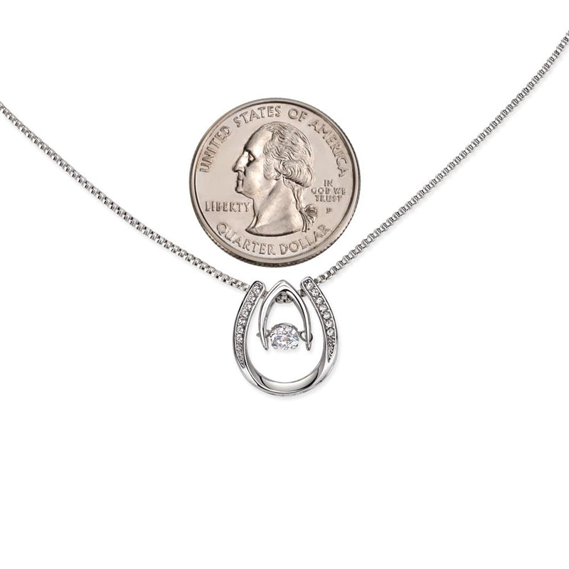 Lucky in Love Dog Mom Necklace