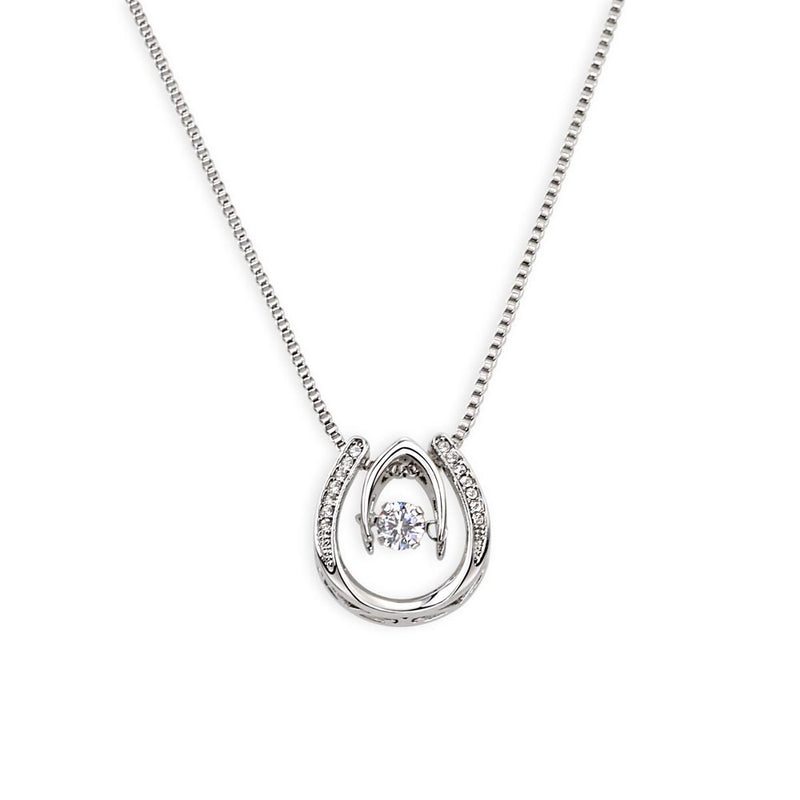 Lucky in Love Dog Mom Necklace