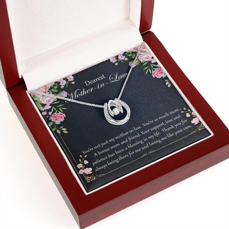 Lucky in Love Necklace for Mother-in-Law