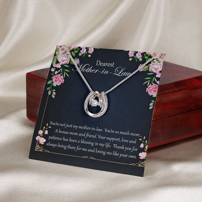 Lucky in Love Necklace for Mother-in-Law