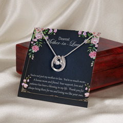 Lucky in Love Necklace for Mother-in-Law