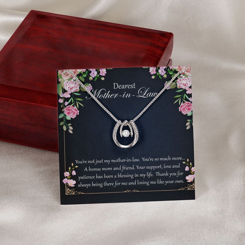 Lucky in Love Necklace for Mother-in-Law