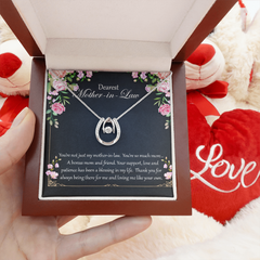 Lucky in Love Necklace for Mother-in-Law