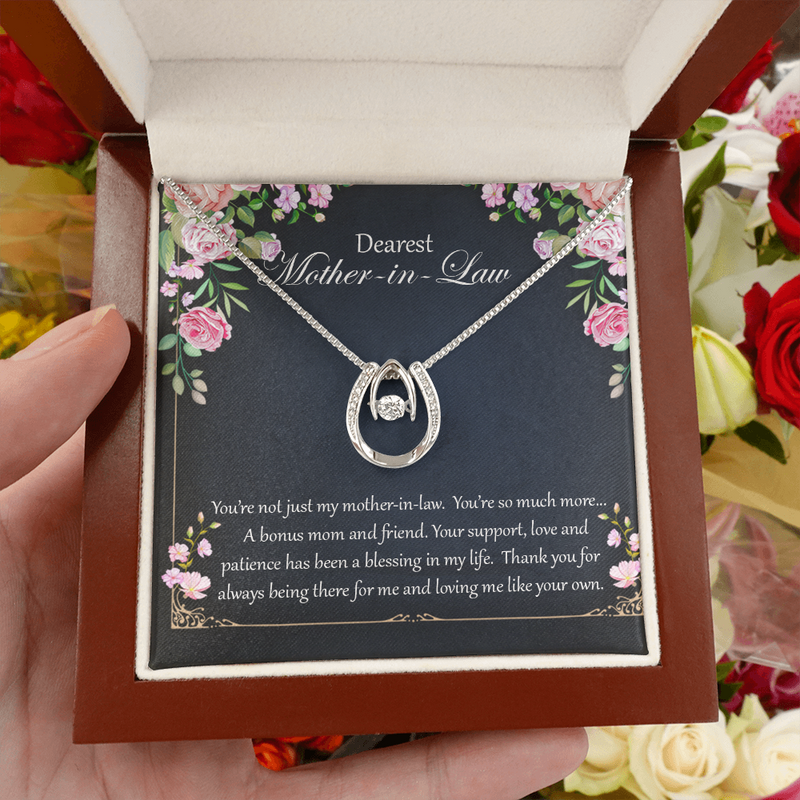 Lucky in Love Necklace for Mother-in-Law
