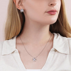 Love Knot and Earring Set for Doctor Wife