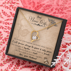 Forever Love Necklace for Nurse Wife