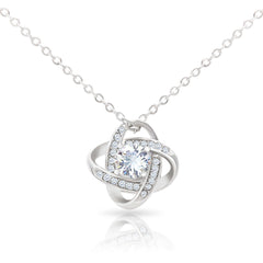 love knot necklace for wife