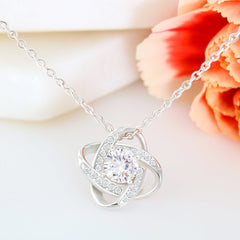 Love Knot Necklace for Military Love