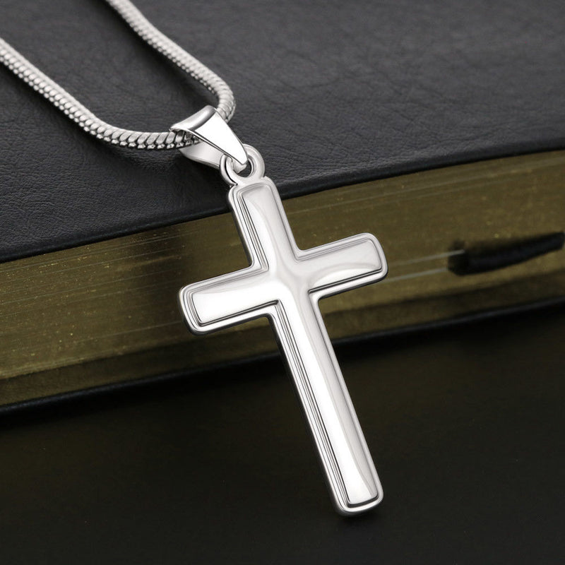 Stainless Steel Cross Necklace for Mom