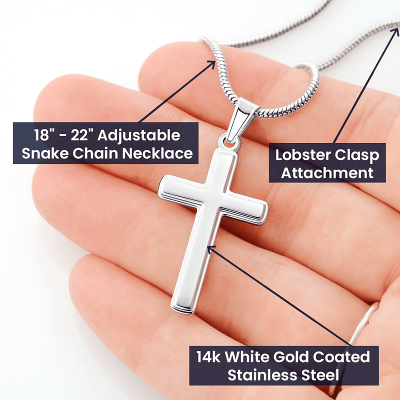 Stainless Steel Cross Necklace for Mom