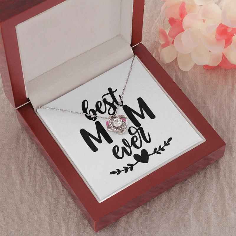 Love Knot Necklace for the Best Mom Ever