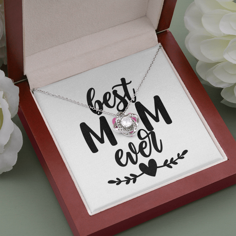 Love Knot Necklace for the Best Mom Ever
